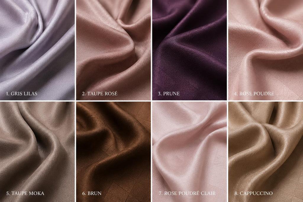Châles Satiné – Collection Élégance